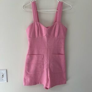 New Zara Pink Jumpsuit
